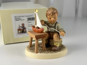  Hummel Figur 2355 mein erstes Boot 10 cm 1 Wahl Top Zustand    - Bild 1 von 3