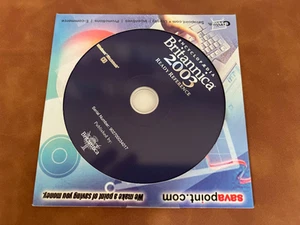 CD ENCYCLOPEDIA BRITANNIQUE 2003 READY REFERENCE SUR CD SERIAL 902700034017 - Photo 1/2