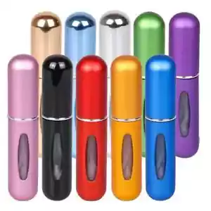10Pcs Refillable Perfume Atomizer Spray Bottle Portable Mini Empty Atomizer - Picture 1 of 4