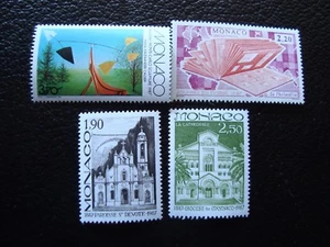 MONACO - Briefmarke Yvert et Tellier Nr. 1573 1574 1577 1578 n** (col1) Stempel - Bild 1 von 1