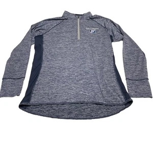 Tek Gear Damen Gr. XL blau Dry Tek 1/4 Zip Millbrook Pull Over sportliches Top - Bild 1 von 12