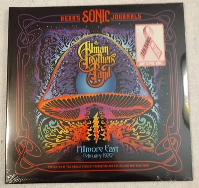 Bear's Sonic Journals: Fillmore East February 1970 Allman Brothers Band Pink LPs - Image 1 of 3