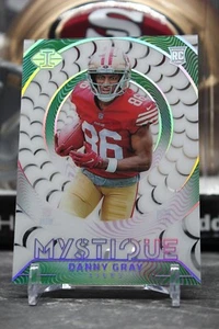 2022 Mystique Green RC Danny Gray No.M-35 San Francisco 49ers Football Illusions - Picture 1 of 4