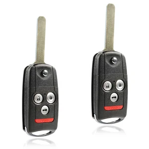 2 Remote Key Fob 4-Button for 2009 2010 2011 2012 2013 2014 Acura TSX MLBHLIK-1T - Picture 1 of 5