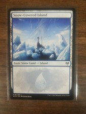 Snow-Covered Island 278 NM Kaldheim KHM MTG
