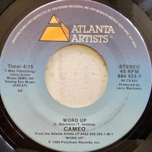 Cameo ** Word Up / Urban Warrior - Classic 1985 Funk US Import Soul 7" - Picture 1 of 2