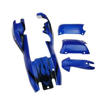 Juego de carcasa de carrocería completa azul para 1/5 RC HPI Rovan Baja 5B SS 2.0 King Motor Buggy Foto 1 de 4