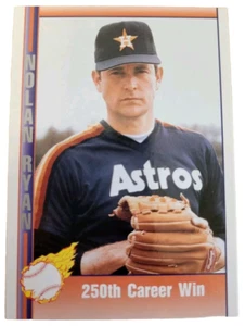 1991 Pacific Nolan Ryan Baseball Card #153 250th Career Win Houston Astros (B8 - Picture 1 of 2