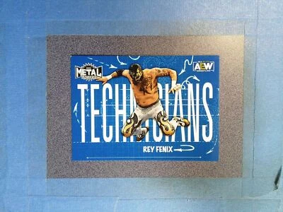JY42) 2022 Metal Universe REY FENIX #TN-32 Technicians AEW Wrestling  - Image 1 of 2