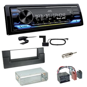 JVC KD-X472DBT Digitalradio USB MP3 FLAC Einbauset für BMW 5er E39 bis 09/2000 - Bild 1 von 1