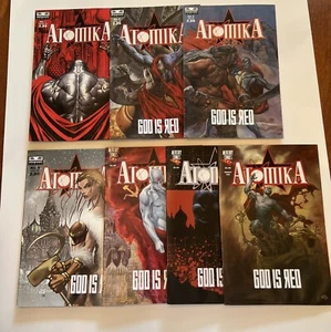 ATOMIKA Dio è rosso numeri #1 - 7. Usato - Foto 1 di 8