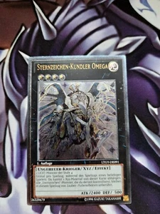 Yugioh Sternzeichen-Kundler Omega LTGY-DE091 Ultimate Rare 1. Auflage - Bild 1 von 2