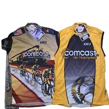 2 NWT  Louis Garneau Cycling Jerseys XL One With And Without Sleeves