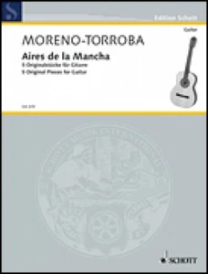 Airs de la Mancha Noten fünf Originalstücke für Gitarre NEU 049010775 - Bild 1 von 1