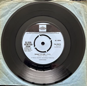Olivia Newton-John – What Is Life 7'' Vinyl 1972 CLEANED/TESTED NM VIDEO CLIP - Imagen 1 de 5