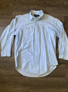 Ralph Lauren Langarm Hemd aus Baumwolle mit Knopfleiste Größe 16,5-33  - Bild 1 von 8