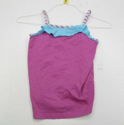 Camiseta sin mangas Hanna Differentson #T7985 para niñas jóvenes talla 130 100 % algodón púrpura Foto 1 de 4