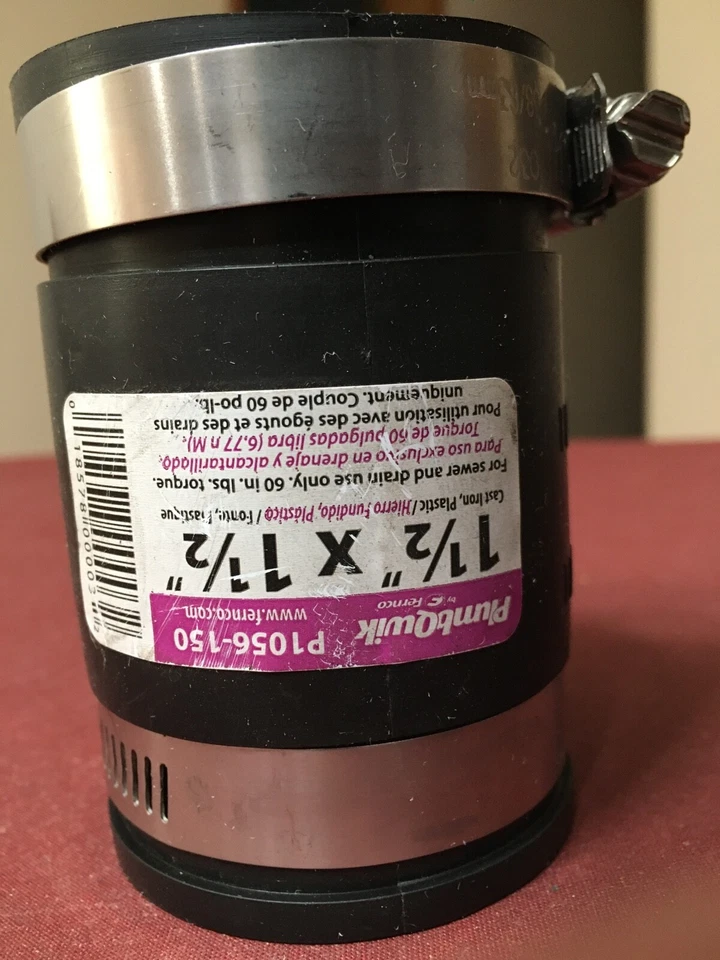 Flexible Coupling by Fernco Inc 3pk