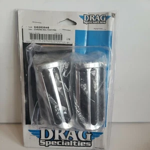 Drag Specialties DS253546.Chrome Rail Footpeg. Open Box - Picture 1 of 7