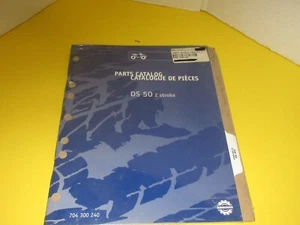 2002 NEW sealed Can Am DS 50 2 stroke parts catalog #704600240 - Bild 1 von 2