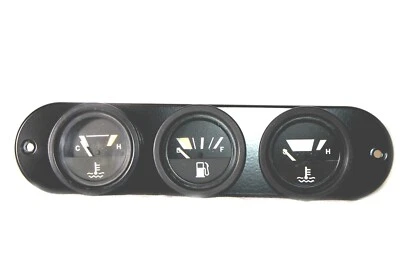 Land Rover Defender 90/110 - Placa frontal del tablero central (configuración de calibre 3 VDO) Foto 1 de 4