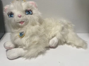 Mattel Barbie Serafina Princess Persian White Cat- Sound  Movement Works - Picture 1 of 7