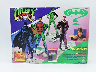 Magic Maker CREEPY CRAWLERS Creator Pak Set BATMAN FOREVER Toymax OPEN BOX 1995 - Image 1 of 4