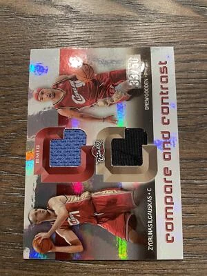 2005-06 Upper Deck Reflections #BMIG comparar camisetas cuádruples en contraste #/50 Foto 1 de 2