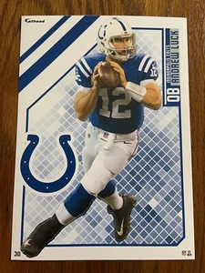 ANDREW LUCK 2018 Indianapolis Colts uni w/ Logo Fathead Mini Card #30 L@@K - Picture 1 of 2