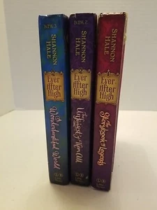 Ever After High Set Of 3 Books By Shannon Hale - Foto 1 di 2
