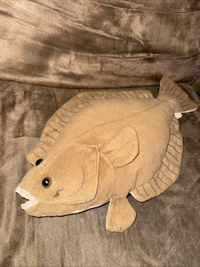 Peluche pesce piatto Flounder grande peluche 17" CABINA CREATURE - Foto 1 di 12