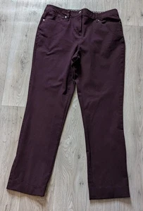 Ladies purple jeans, size UK 12 - Picture 1 of 3