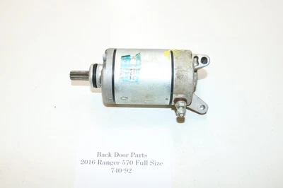 2016 Polaris Ranger Xp 570 4x4 Full Size Engine Starting Starter Motor -dc 12v — 第 1/4 张图片
