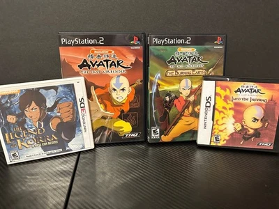 Avatar Airbender Korra Lot - Burning Earth Into the Inferno - Tested US Seller - Image 1 of 4