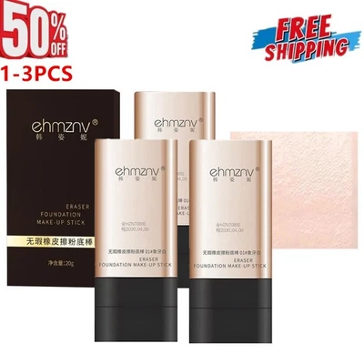 1 3X Feuchtigkeits Concealer Foundation Make up Stick Anti Schweiß Foundation Ma - Bild 1 von 4