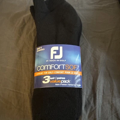 Paquete de 3 calcetines de golf FootJoy talla 7-12 Foto 1 de 3