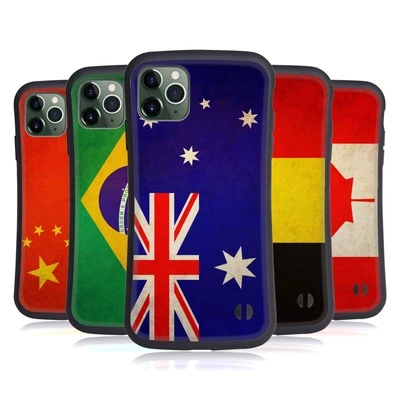 HEAD CASE DESIGNS FLAG HYBRID CASE FOR APPLE iPHONES PHONES - Image 1 of 4