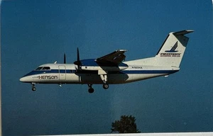 Henson Airlines - Piedmont Commuter - Postcard - DeHavilland Dash8 - Picture 1 of 2
