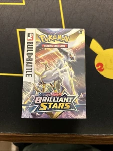 Brilliant Stars Build And Battle Box -Pokemon Card Sword And Shield- SEALED - Picture 1 of 6