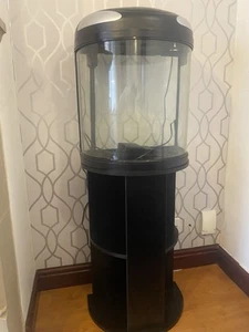 Interpet 39L Moon Pod Fish Semi-Circle Tank with Stand - Picture 1 of 7