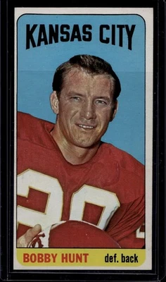 1965 Topps Football Set Break #104 Bobby Hunt, Ex, SP - Image 1 of 2