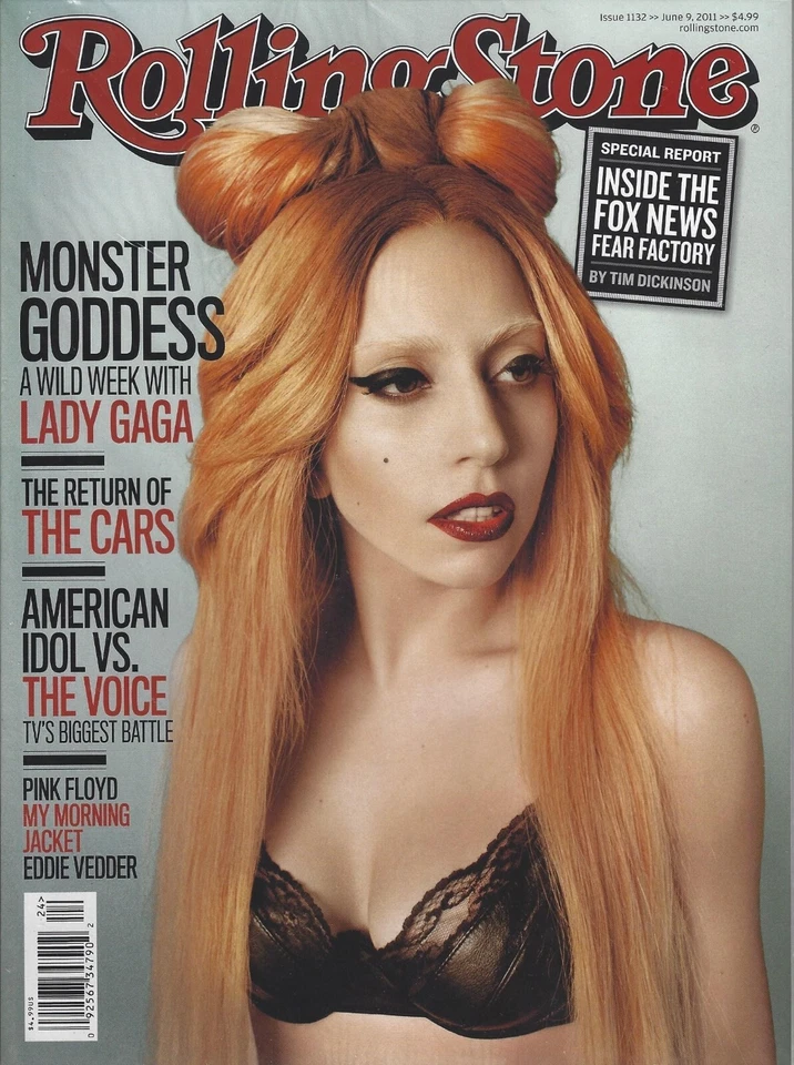 Lady Gaga Rolling Stone Magazine June 2011 💲 Foto 1 de 1