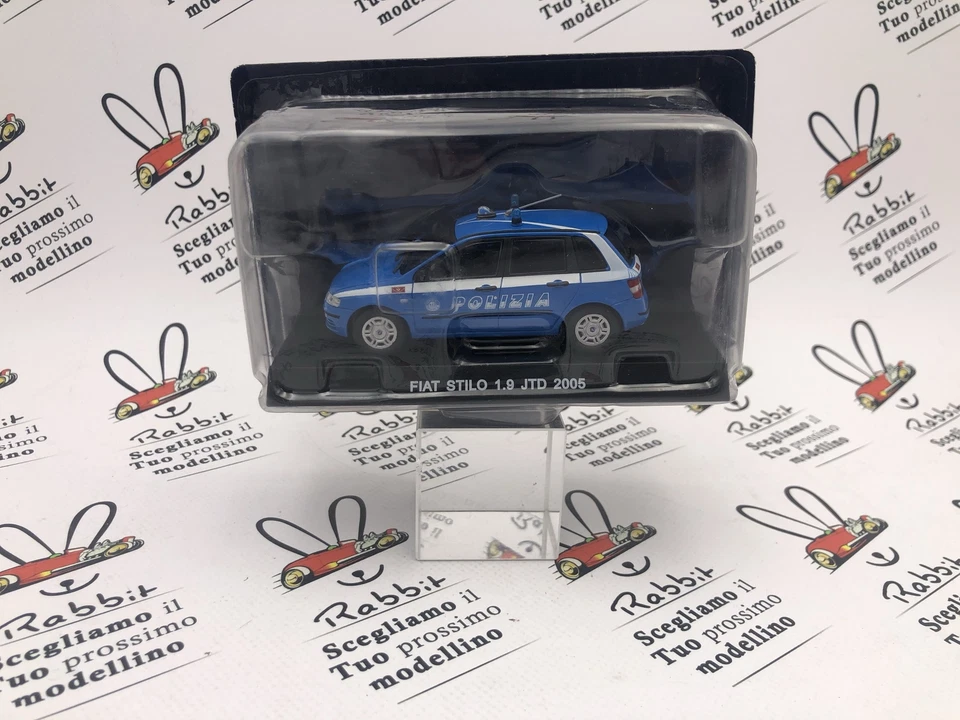 Die Cast 'Fiat Stilo 1.9 JTD 2005' Police Scale 1/43 - Image 1 of 2