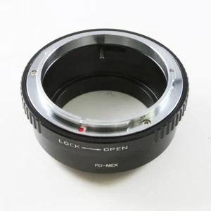 Canon FD mount Lens to Sony NEX E Adapter NEX-5R 5T 6 7 A5000 A3000 A7 A7R A7S - Picture 1 of 2