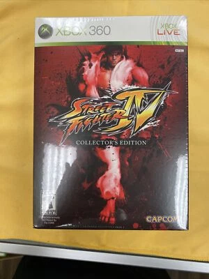 Street Fighter IV -- Collector's Edition (Microsoft Xbox 360, 2009) BRAND NEW - Image 1 of 4