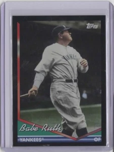 Tablero de aluminio negro Topps Archives 2024 #284 Babe Ruth - Imagen 1 de 2