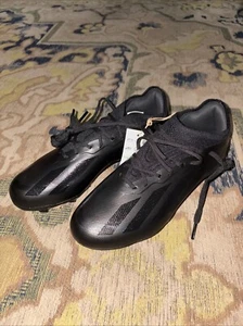 Adidas X Crazyfast.1 FG Soccer Shoes, Size 5.5, Speedportal, Speedflow, Blackout - Picture 1 of 4