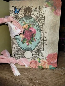 Libro de recortes Secret Garden Junk Journal vendedor de EE. UU. - Imagen 1 de 17