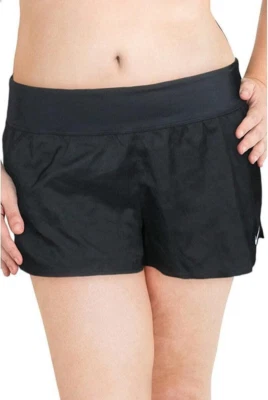 Nike Women's Boardshorts Full Coverage Swim Bottom Separates Black Size Small - Image 1 of 4