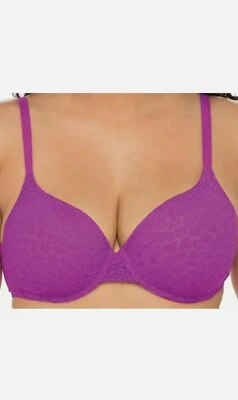 Sujetador push up de encaje púrpura No Boundaries para mujer ¡Nuevo! Foto 1 de 4